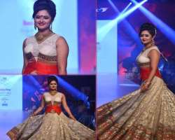 She presented products of several designers like R She presented products of several designers like Rohit Verma, and Anu Mehra, and also she walked on the ramp for the charity to promote Terry Fox Foun